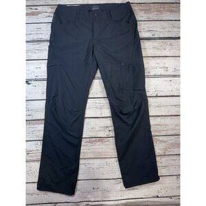 Merrell Pants Women's Size 10 Hiking Outdoors Black Zip Pockets Gorpcore Ripstop